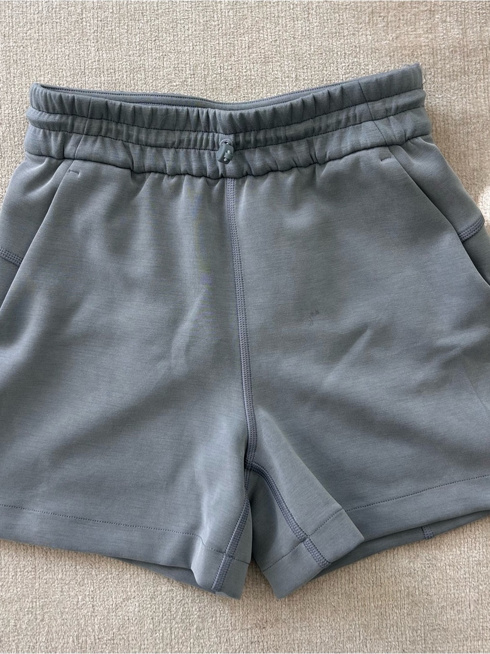 lululemon athletica gray athletic shorts